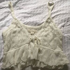 Crochet Aeropostale top
